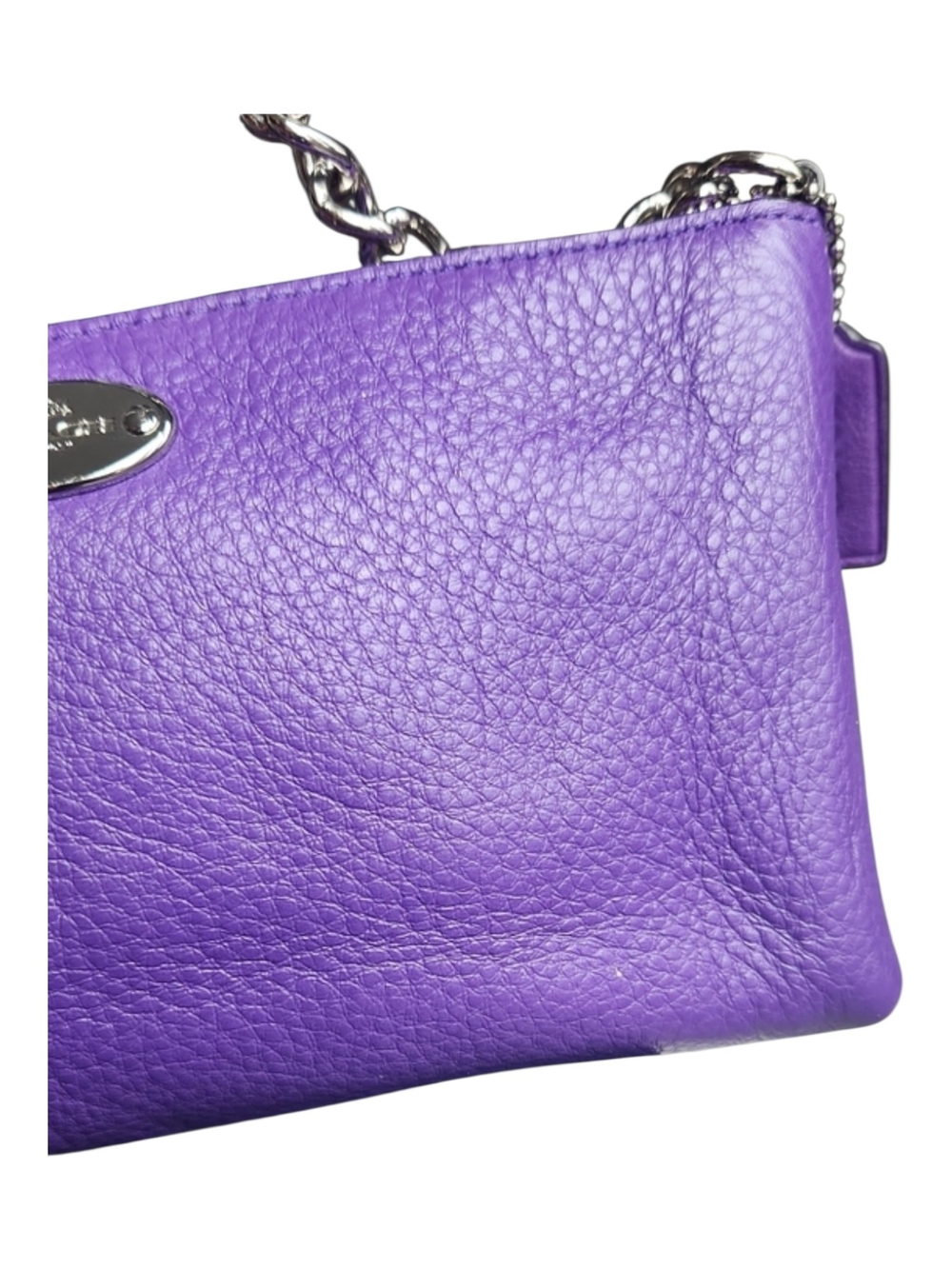 Coach Charlotte Shoulder Bag Classic Top-zip Baguette - Picture 7 of 15